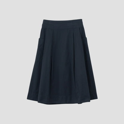 SUPERFINE COTTON TWILL SKIRT