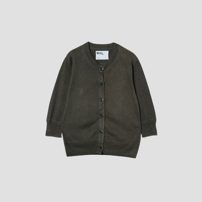 FINE SLUB COTTON LINEN KNIT