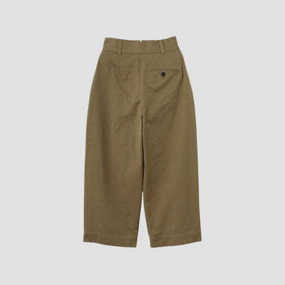 COTTON TWILL TROUSERS