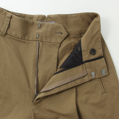 COTTON TWILL TROUSERS