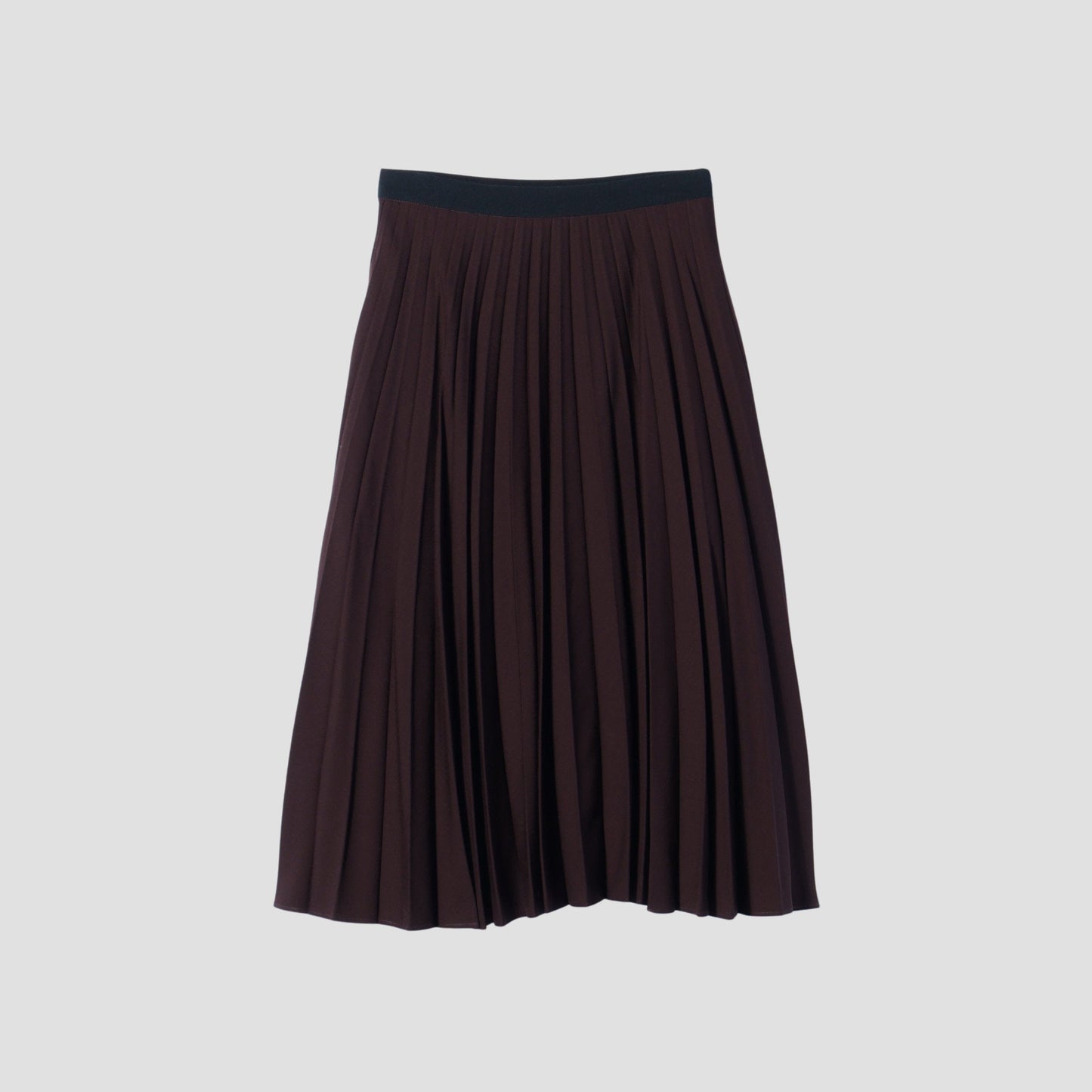 FINE WOOL GABARDINE SKIRT