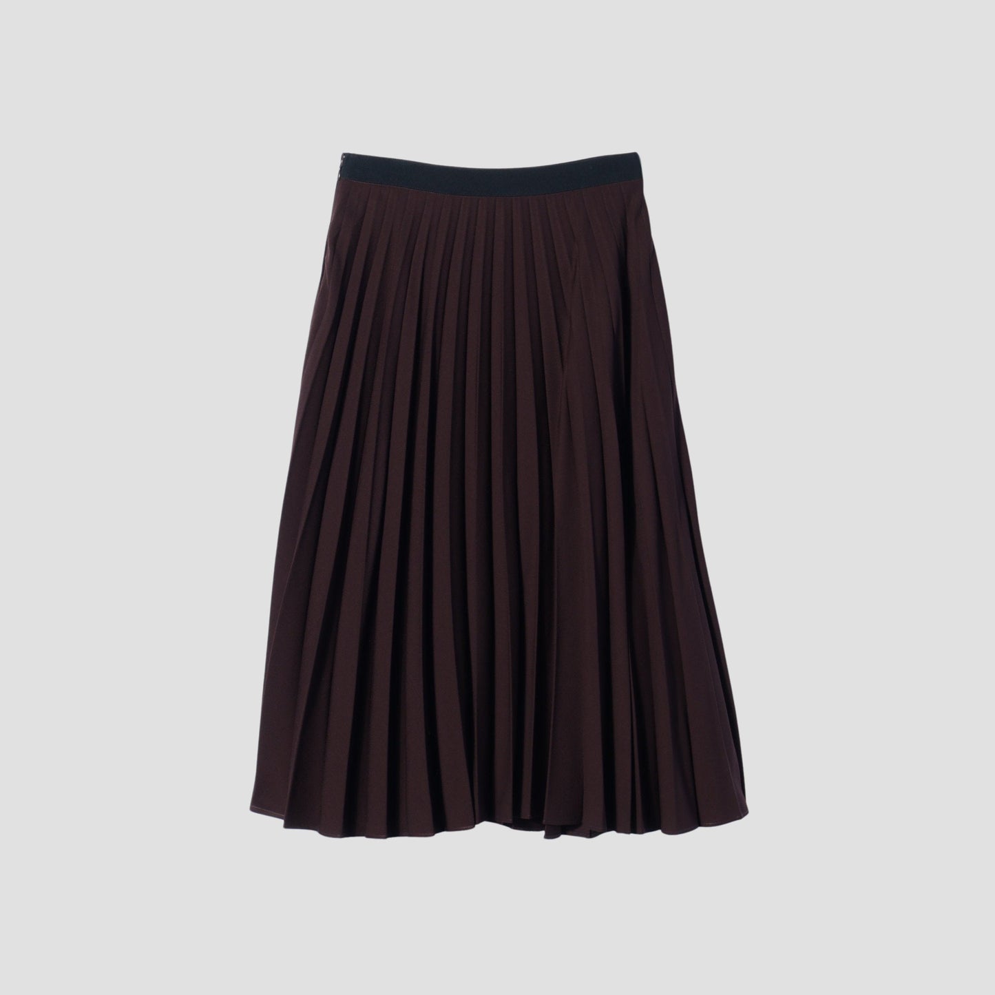 FINE WOOL GABARDINE SKIRT