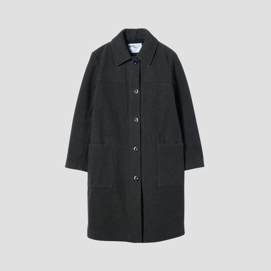 BASIC MELTON COAT