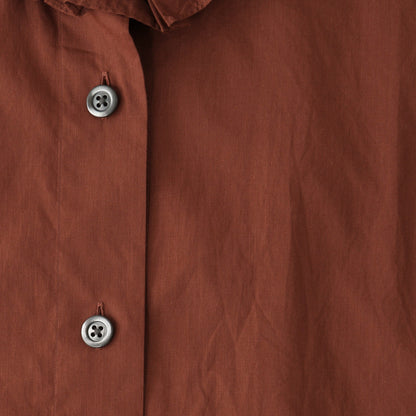 WASHED COTTON POPLIN SHIRT