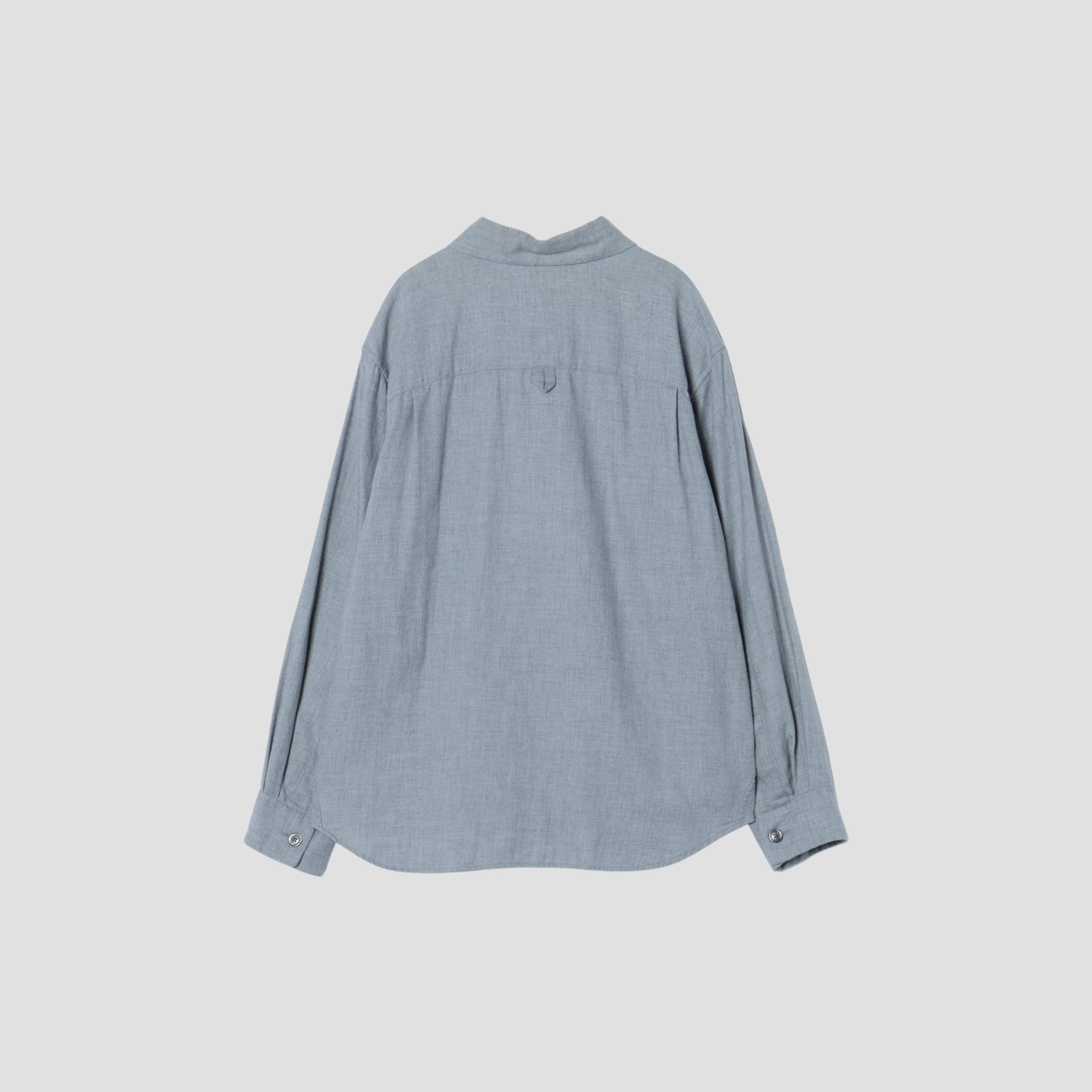 MARGARET HOWELL （マーガレットハウエル） | COTTON WOOL SHIRT