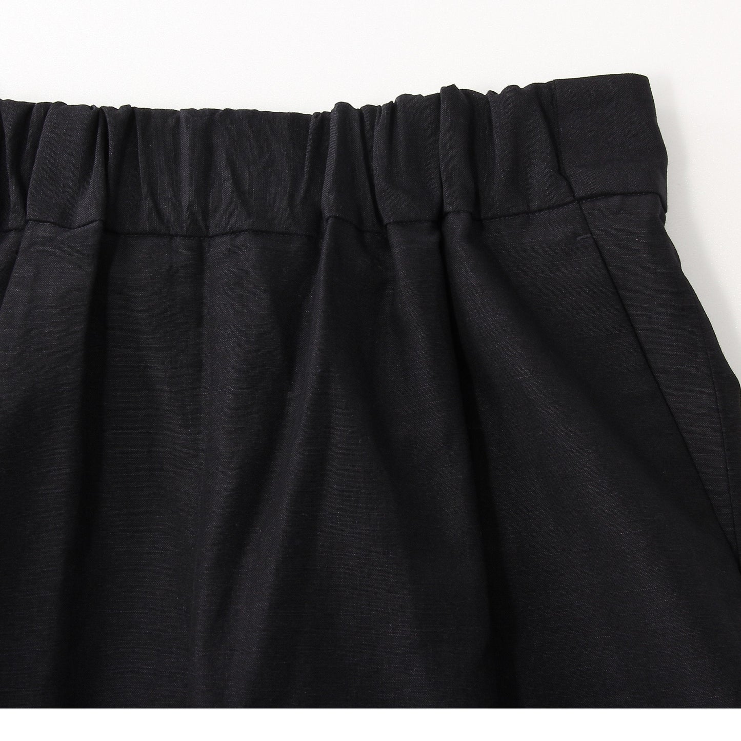 PLAINWEAVE WOOL LINEN TROUSERS