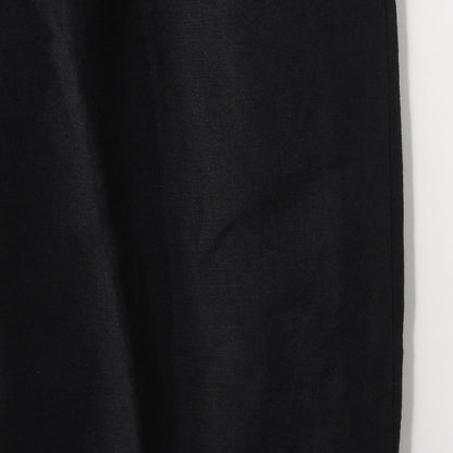 PLAINWEAVE WOOL LINEN TROUSERS