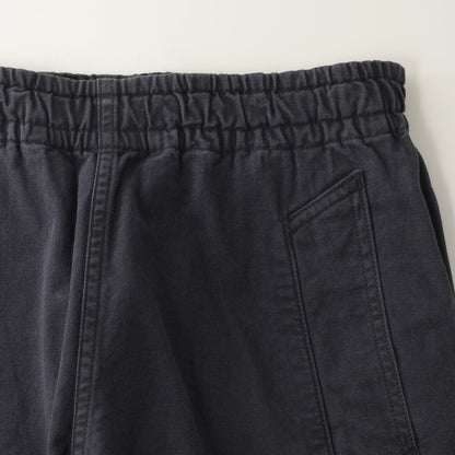 FADED COTTON TIWLL TROUSERS