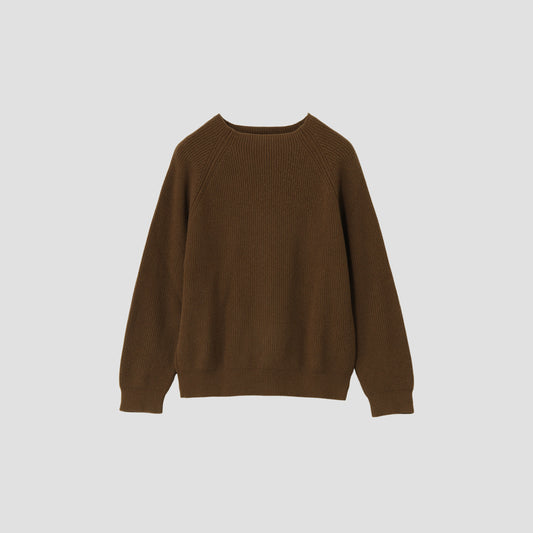 WOOL COTTON JUMPER KNIT