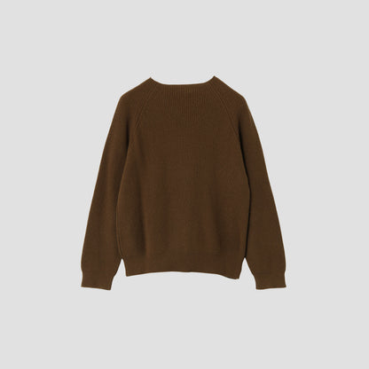 WOOL COTTON JUMPER KNIT