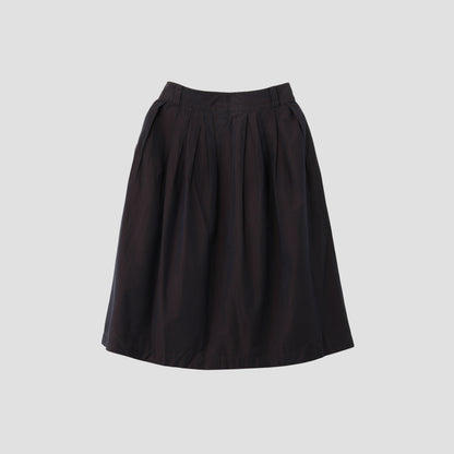 FINE COTTON CHAMBRAY SKIRT