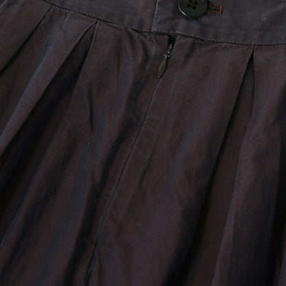 FINE COTTON CHAMBRAY SKIRT