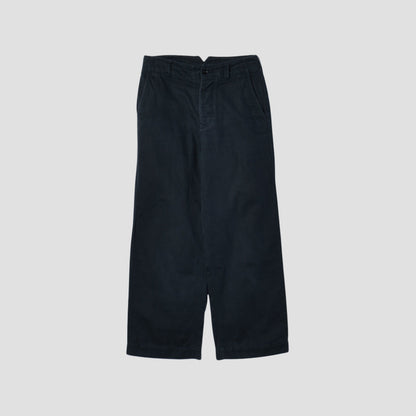 COTTON LINEN DRILL TROUSERS