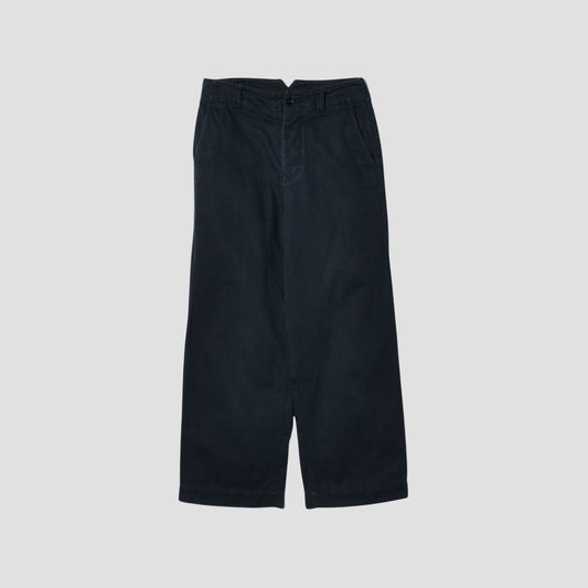 COTTON LINEN DRILL TROUSERS