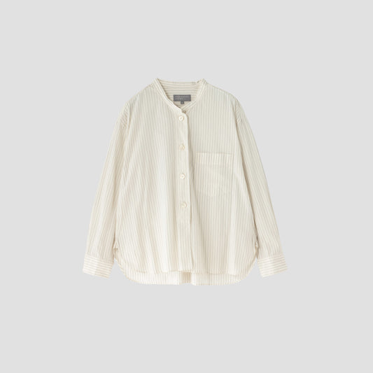 SIMPLE STRIPE COTTON SHIRT