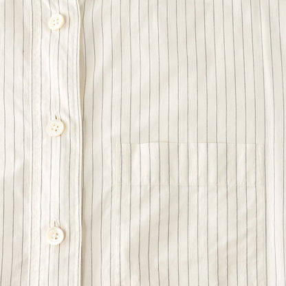 SIMPLE STRIPE COTTON SHIRT