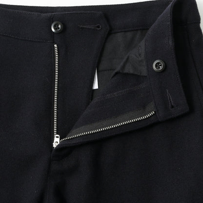 WOOL SERGE TROUSERS