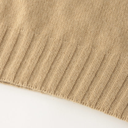 WIDE ROLL NECK KNIT