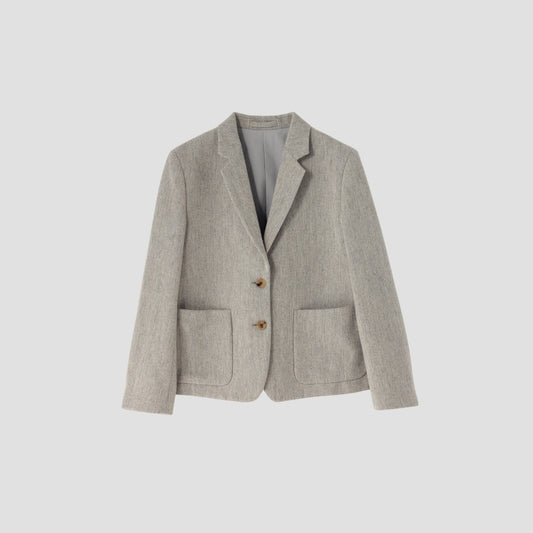 LIGHT BRITISH WOOL JACKET