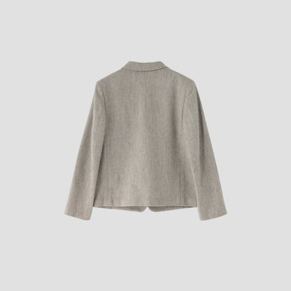 LIGHT BRITISH WOOL JACKET