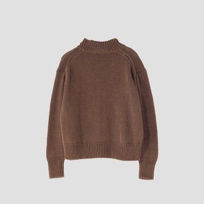 CHUNKY COTTON LINEN KNIT