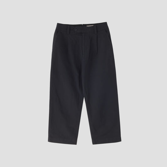 COTTON LINEN SILK TROUSERS