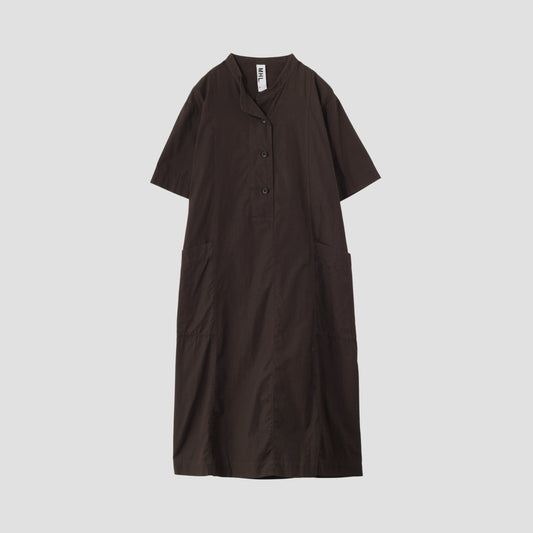 GARMENT DYE BASIC POPLIN DRESS