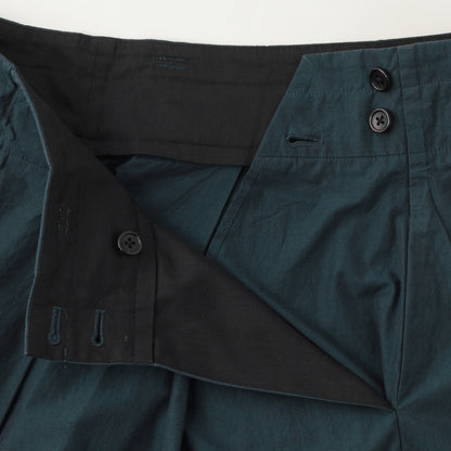 YARN DYED COTTON POPLIN SKIRT
