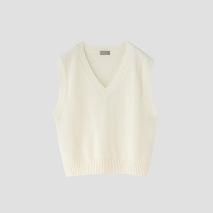 LINEN COTTON SILK SLIPOVER KNIT