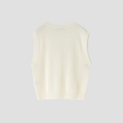LINEN COTTON SILK SLIPOVER KNIT