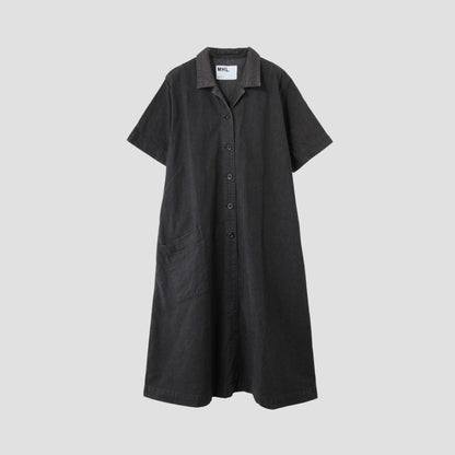 COTTON HEMP DRILL DRESS