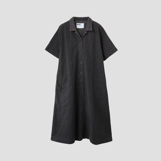 COTTON HEMP DRILL DRESS
