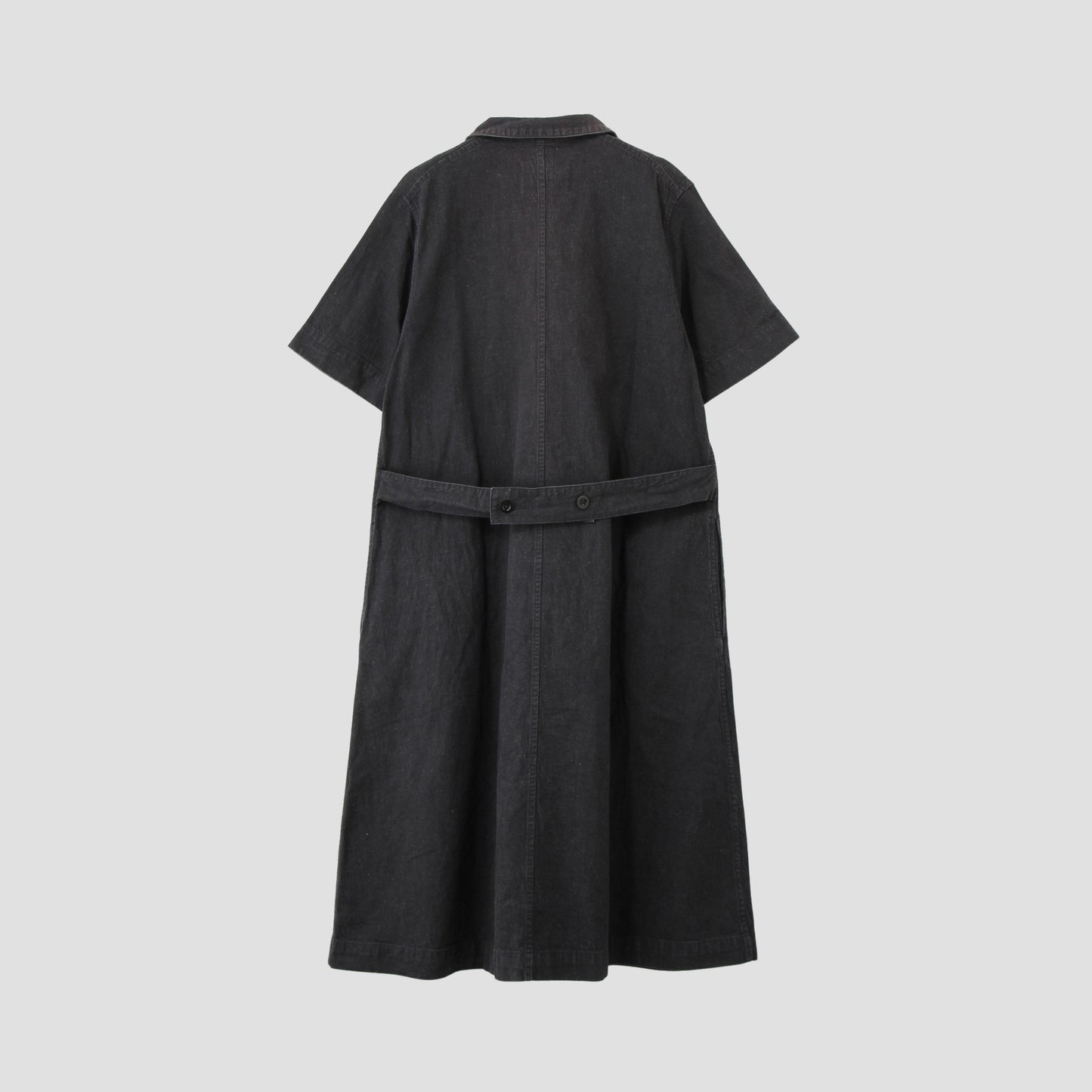 COTTON HEMP DRILL DRESS