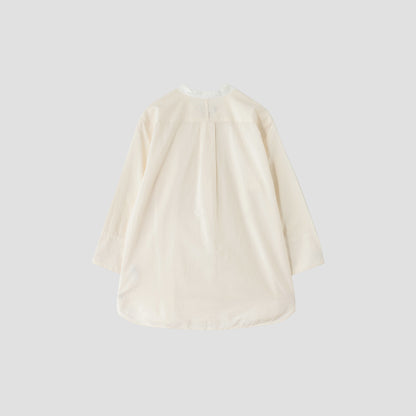 COTTON SILK CHAMBRAY SHIRT