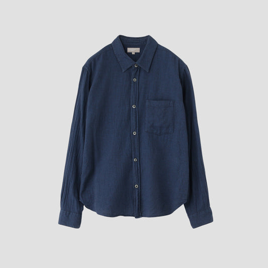 COTTON CASHMERE TWILL SHIRT