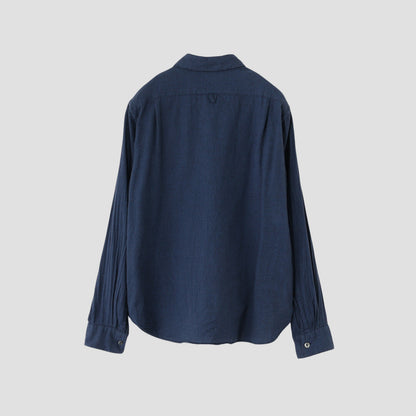 COTTON CASHMERE TWILL SHIRT