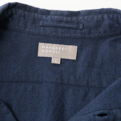 COTTON CASHMERE TWILL SHIRT