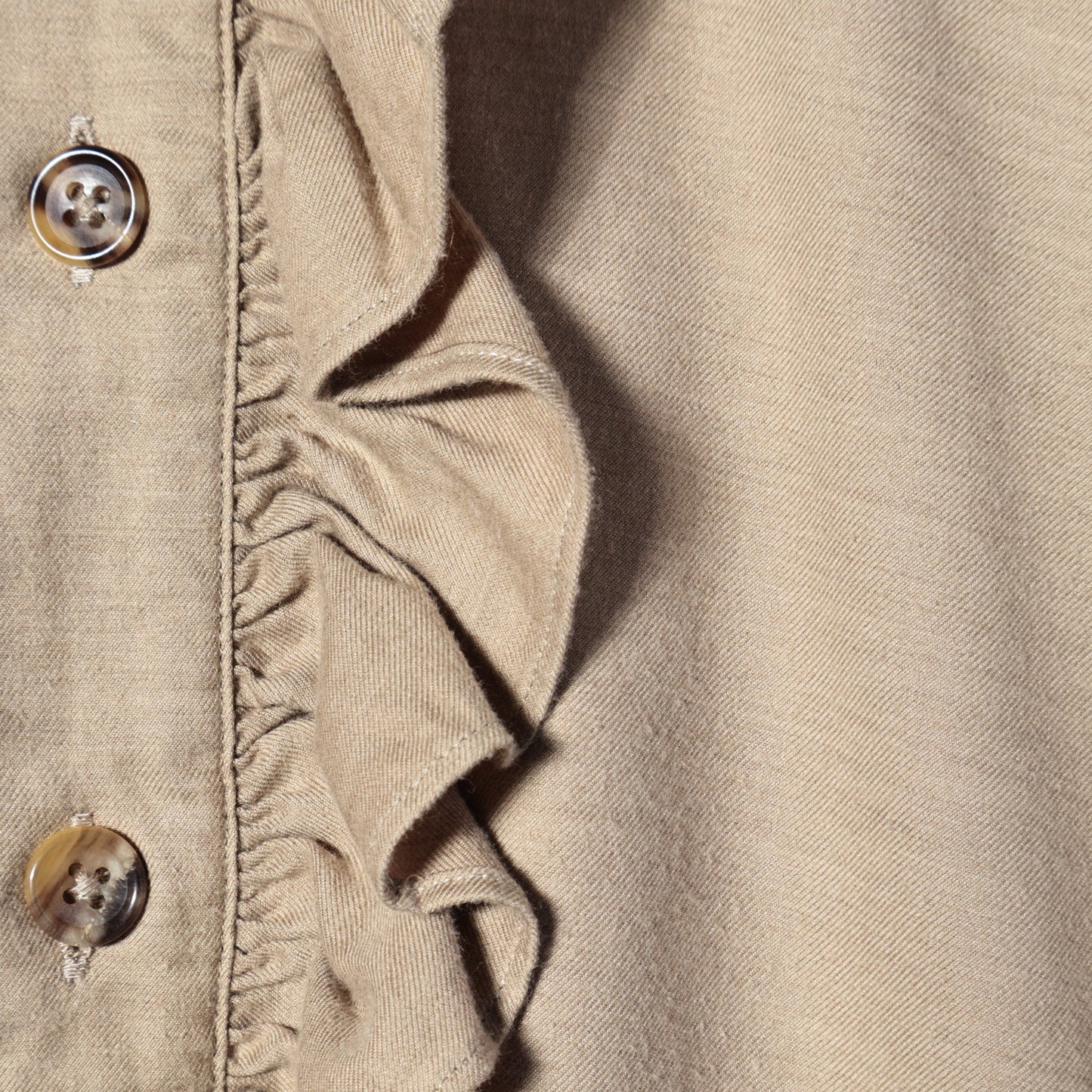 FINE COTTON WOOL SHIRTING