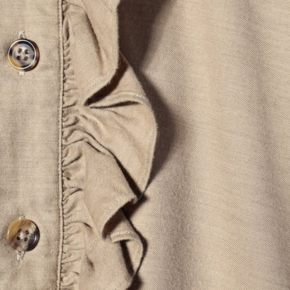 FINE COTTON WOOL SHIRTING