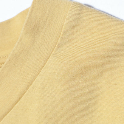 COTTON V NECK T SHIRT JERSEY