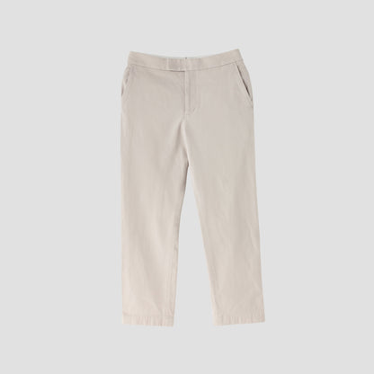 COTTON TWILL TROUSERS