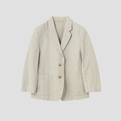 COTTON LINEN JACKET