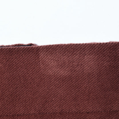 BRUSHED COTTON TWILL TROUSERS