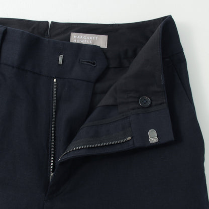LIGHTWEIGHT COTTON LINEN TROUSERS