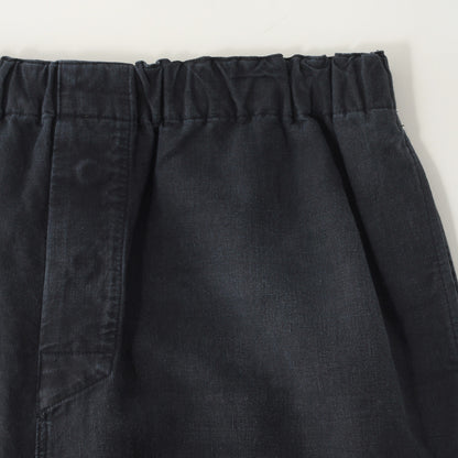 LINEN PLAIN WEAVE TROUSERS
