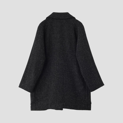 DOGTOOTH HARRIS TWEED COAT
