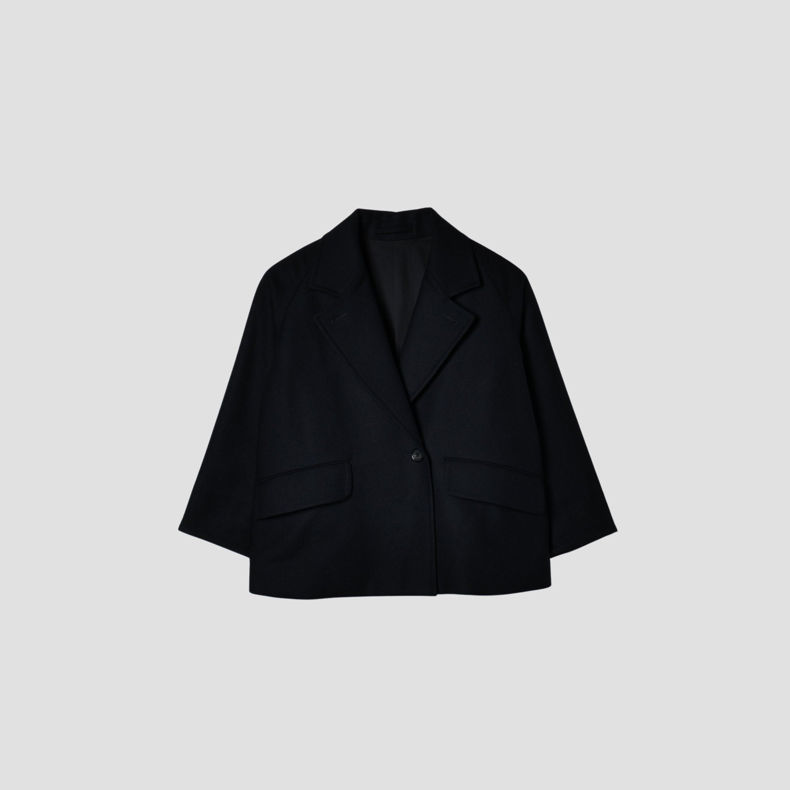 MARGARET HOWELL | SHETLAND WOOL BLEND FLANNEL COAT | コート – ReLIKE