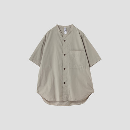 COTTON RAMIE POPLIN SHIRT