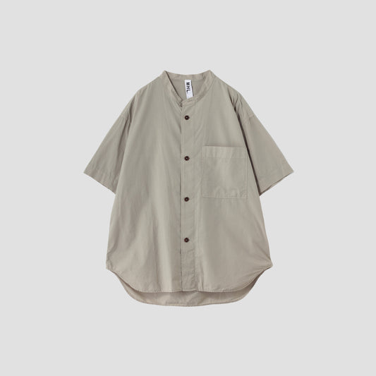 COTTON RAMIE POPLIN SHIRT