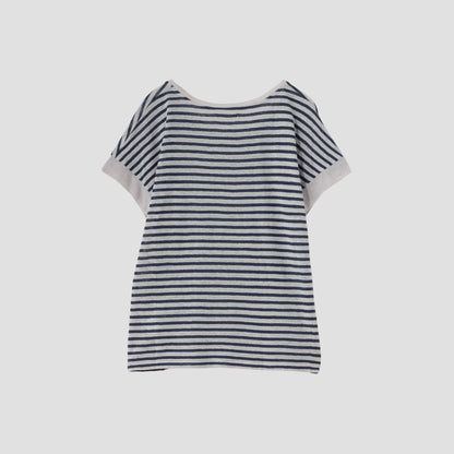 LINEN STRIPE JERSEY